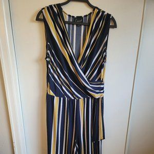 Sleeveless Romper with Sash